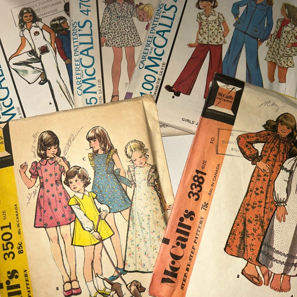 Vintage McCall's Sewing Patterns Collection